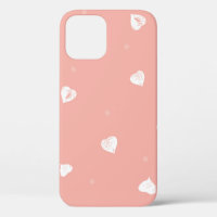 motif Abstrait sans soudure avec coeur dessiné à l