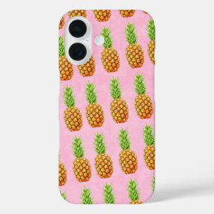 Coques iPhone 16 Motif ananas rafraîchissant