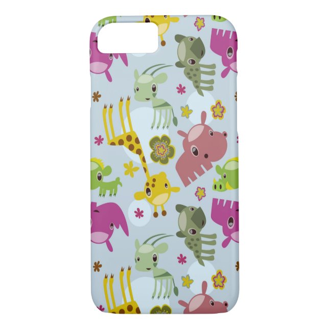 Coques Case-Mate iPhone motif animal de safari (Dos)