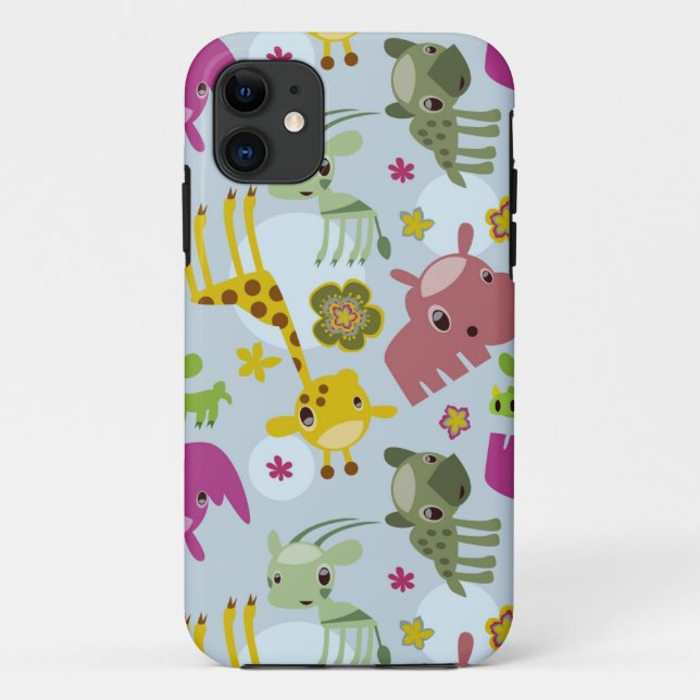 Coques Case-Mate iPhone motif animal de safari (Dos)