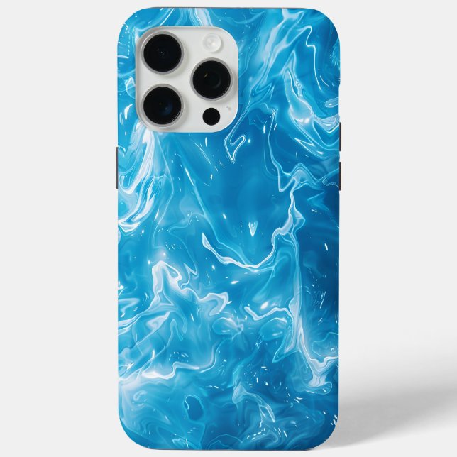 Coques Case-Mate iPhone Motif aquatique Aqua Blue Pool (Verso)