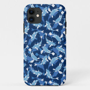 Case-Mate iPhone Case Motif aquatique bleu - Koi Fish
