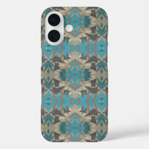 Coques iPhone 16 Motif artistique et couleurs du sud-ouest américai