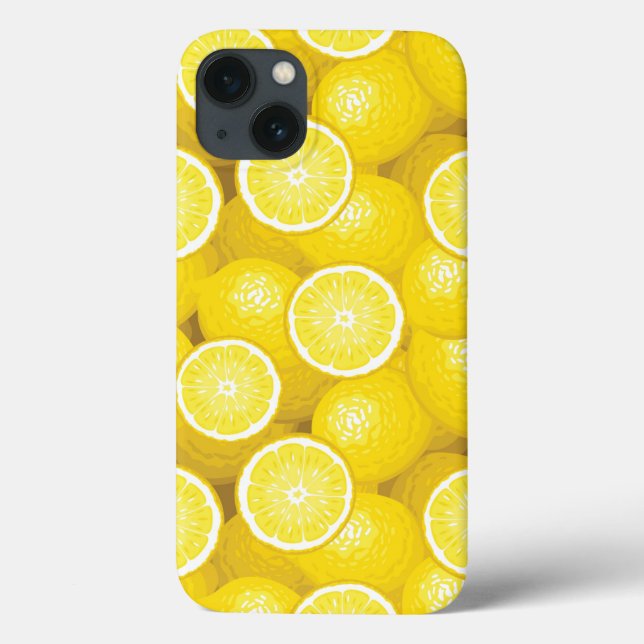 Coques Case-Mate iPhone Motif au citron 2 (Verso)
