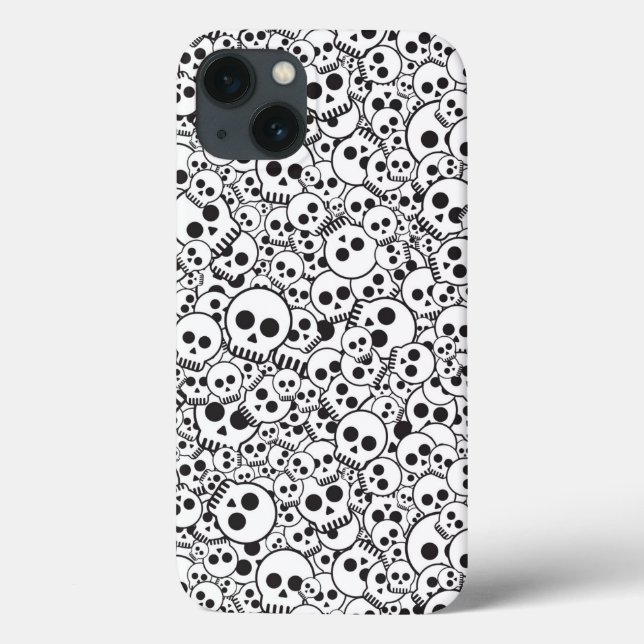 Coques Case-Mate iPhone Motif avec crâne (Verso)