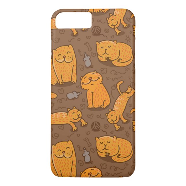 Coques Case-Mate iPhone Motif avec des chats (Dos)