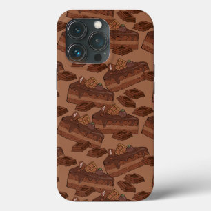 Case-Mate iPhone Case Motif avec des morceaux de gâteau au chocolat