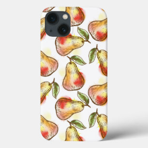 iPhone 13 Case Motif avec la poire