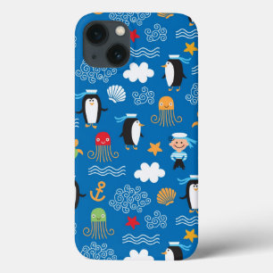 Coques Pour iPhone motif avec le thème de mer