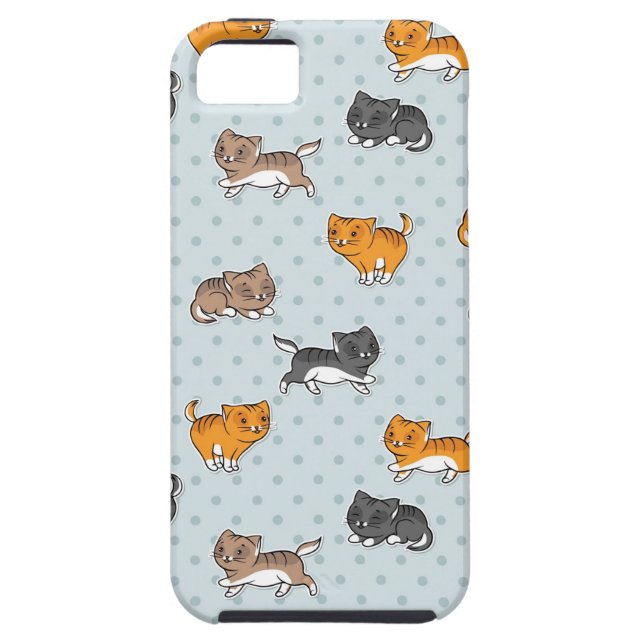 Coques Case-Mate iPhone motif avec les chats drôles (Dos)