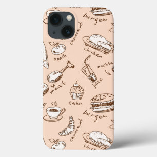 Coques Pour iPhone Motif avec nourriture