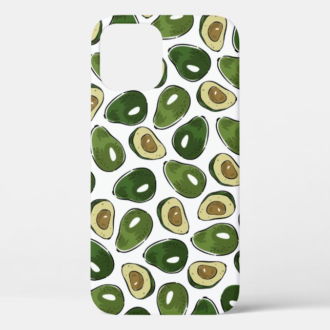 Coques Case-Mate iPhone Motif Avocado (Verso)