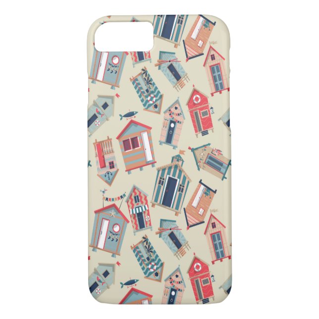 Coques Case-Mate iPhone Motif Beach Hut (Dos)