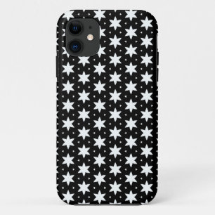 Case-Mate iPhone Case Motif Black et White Star
