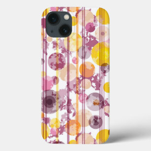 Etui iPhone Case-Mate Motif blanc à rayures