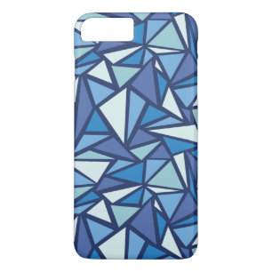 Etui iPhone Case-Mate Motif bleu abstrait de Crsytal de glace