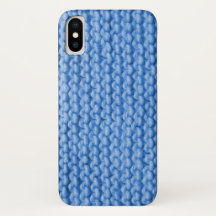 Motif bleu de Knit