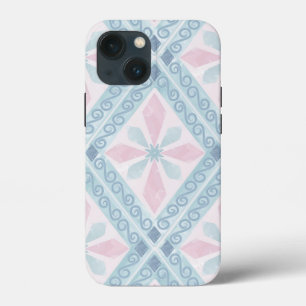 Case-Mate iPhone Case motif bleu en forme de diamant