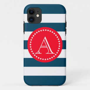 Case-Mate iPhone Case Motif bleu et blanc