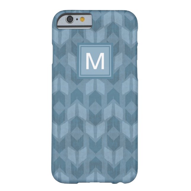 Coques Case-Mate iPhone Motif bleu extérieur de flèche d'étape | du (Dos)