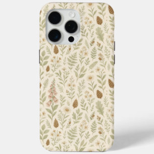 Coque iPhone 15 Pro Max Motif botanique d'automne Rêves d'automne