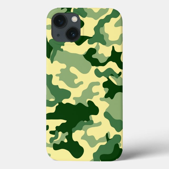 Coques Case-Mate iPhone Motif Camo Vert (Verso)