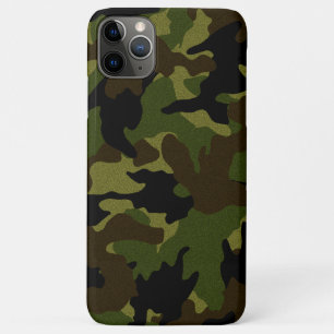 Case-Mate iPhone Case Motif Camouflage militaire Faux Cloth Green Camo