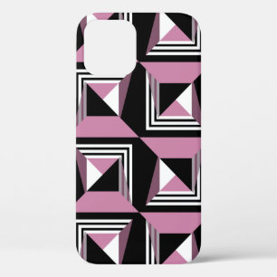 Case-Mate iPhone Case Motif carré moderne et transparent