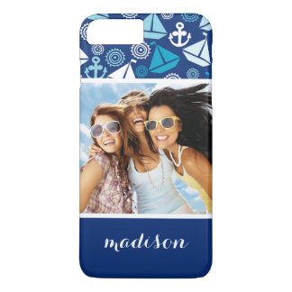 Coque Case-Mate Pour iPhone Motif Cartoon Sailboats | Votre photo et votre nom