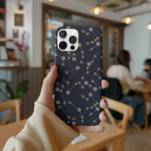 Coque iPhone 15 Pro Max Motif Céleste Mystique sans couture