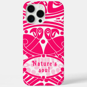 Coques iPhone 16 Pro Max Motif Cercle d'oiseaux celtique Personnalisé iPhon
