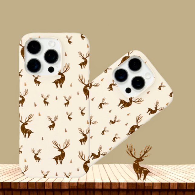 Coques Case-Mate iPhone Motif cerf (Créateur téléchargé)