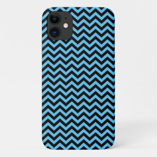 Case-Mate iPhone Case Motif Chevron bleu et noir