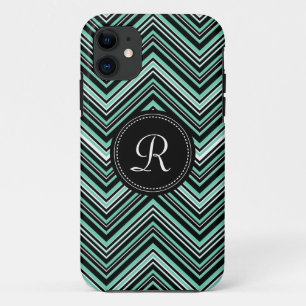 Case-Mate iPhone Case Motif Chevron de la tribu noire de la Monnaie mono