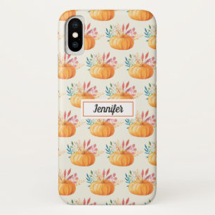 Case-Mate iPhone Case Motif Citrouille d'aquarelle orange