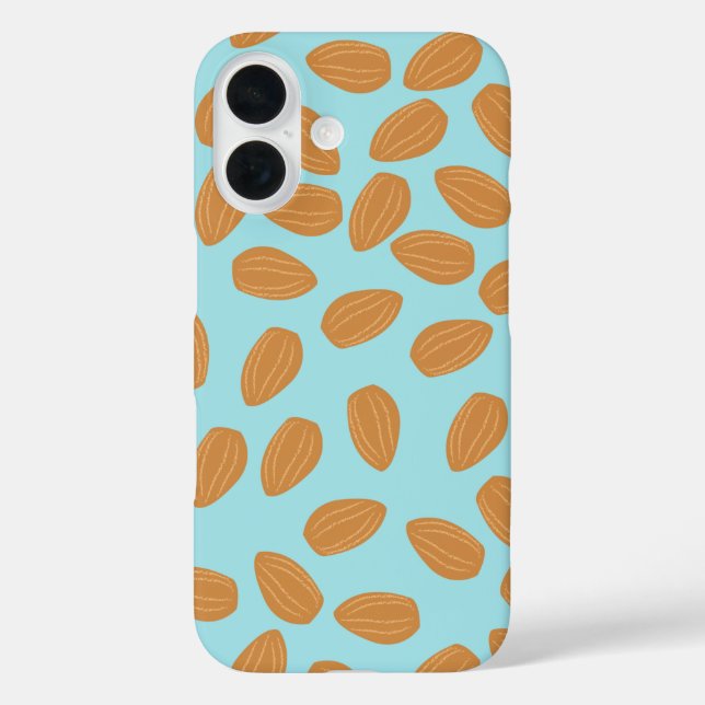 Coques Case-Mate iPhone Motif d'amandes (Verso)