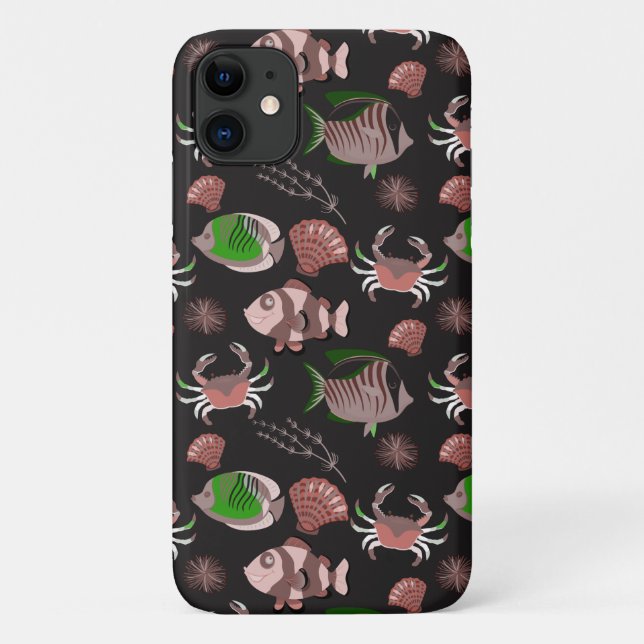 Coques Case-Mate iPhone Motif d'animaux aquatiques | vie sous-marine océan (Dos)