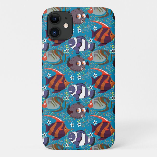 Coques Case-Mate iPhone Motif d'animaux aquatiques | vie sous-marine océan (Dos)