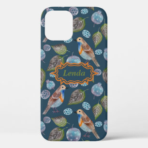 Case-Mate iPhone Case Motif d'aquarelle Blue Birds