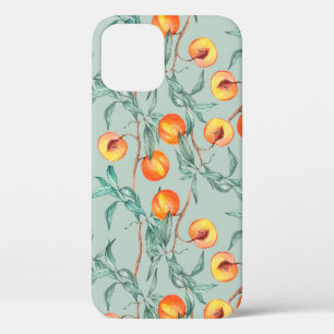 Case-Mate iPhone Case Motif d'aquarelle transparente avec pêches et bra