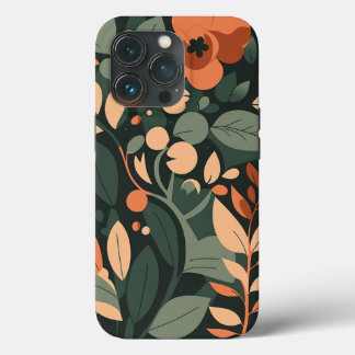 Case-Mate iPhone Case Motif d'art floral rétro