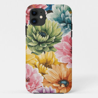 Case-Mate iPhone Case Motif d'art rose bleu vert jaune orange