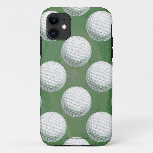 Coques Case-Mate iPhone Motif de balle de golf peint (Dos)