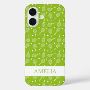 Coques iPhone 16 Motif de balle de tennis