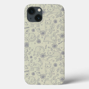 Case-Mate iPhone Case Motif de bande dessinée avec les chats drôles