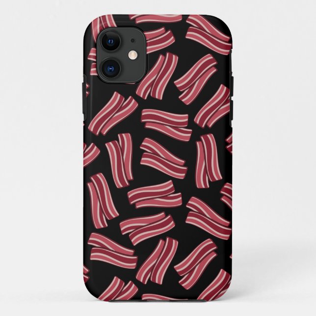 Coques Case-Mate iPhone Motif de bandes de lard (Dos)