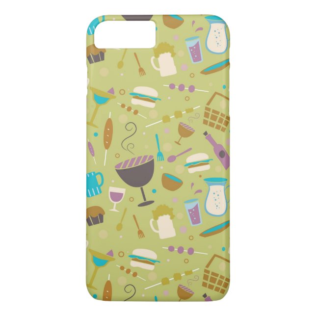Coques Case-Mate iPhone Motif de barbecue (Dos)