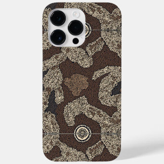 Coque Pour Pour iPhone 14 Pro Max Motif de batik javanais traditionnel
