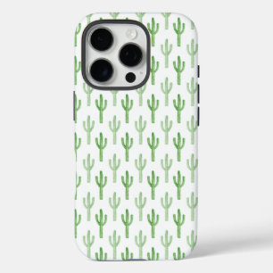 Coques iPhone 16 Pro Motif de cactus aquarelle