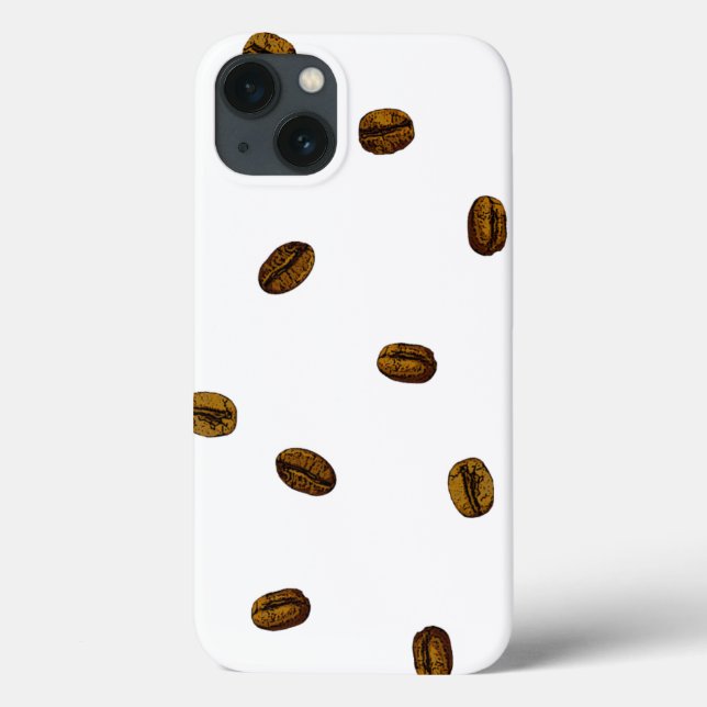 Coques Case-Mate iPhone Motif de café (Verso)